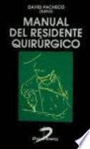 Manual del residente quirúrgico