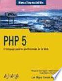 Manual imprescindible de PHP 5