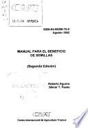 Manual para el beneficio de semillas