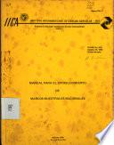Manual para el establecimiento de marcos muestrales nacionales