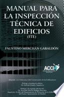 Manual para la inspeccion técnica de edificios (I.T.E.)