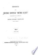 Memoires de la Société scientifique Antonio Alzate