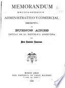 Memorandum enciclopédico administrativo y comercial