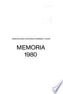 Memoria - Comisión Nacional Supervisora de Empresas y Valores