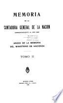 Memoria de la Contaduría General de la Nación