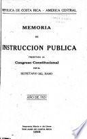 Memoria de la Secretaría de Educación Pública
