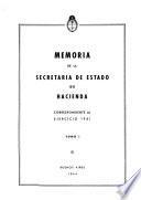 Memoria de la Secretaría de Estado de Hacienda correspondiente al ejercicio ...