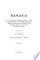 Memoria de los trabajos realizados por el Comité antituberculoso de las Damas isabelinas, desde su designación, en diez de junio de 1928, hasta el día 31 de diciembre de 1931