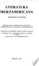 Memoria del Congreso Internacional de Literatura Iberoamericana