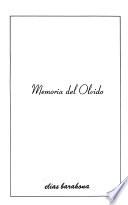 Memoria del olvido