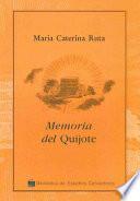 Memoria del Quijote