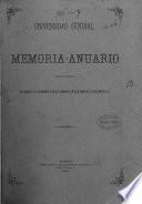 Memoria-estadística. 1881/82-1912/13, y anuario. 1882/83-1913/14