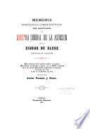 Memoria historico-descriptiva del santuario de Nuestra Senora de la Asuncion en la ciudad de Elche (Provincia de Alicante