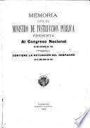 Memoria ...
