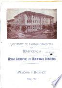 Memoria y balance