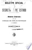 Memorias comerciales ...
