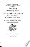 Memorias de la Real Academia de Ciencias Exactas, Físicas y Naturales de Madrid