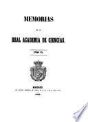 Memorias de la Real Academia de Ciencias Exactas, Físicas y Naturales de Madrid