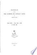 Memorias de la Real Academia de Ciencias y Artes de Barcelona
