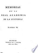Memorias de la real academia de la historia
