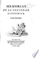 Memorias de la Real sociedad economica de Madrid