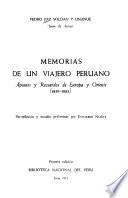 Memorias de un viajero peruano