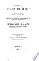 Memorias del general O'Leary: Correspondencia de hombres notables con el Libertador