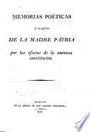 Memorias poéticas