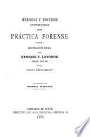 Memorias y discursos universitarios sobre práctica forense