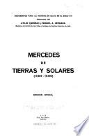 Mercedes de tierras y solares (1583-1589)