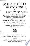 Mercurio histórico y político