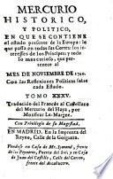 Mercurio histórico y político