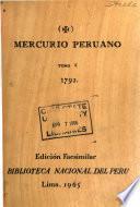 Mercurio peruano de historia, literatura y noticias publicas que da a luz La Sociedad Academica de Amantes de Lima