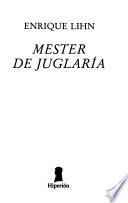 Mester de juglaría