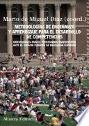 Metodologías de enseñanza y aprendizaje para el desarrollo de competencias