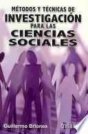 Métodos y técnicas de investigación para las ciencias sociales