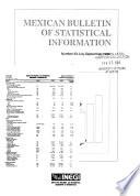 Mexican bulletin of statistical information