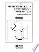 Mexican bulletin of statistical information