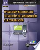 MF1209_1 Operaciones auxiliares con tecnologías de la información y la comunicación