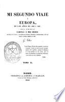 Mi segundo viaje á Europa (y especialmente á España), en los años de 1840 á 1842