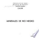 Minerales de Río Negro
