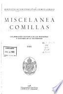 Miscelánea Comillas
