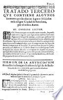 Miscellanea de tres tratados; De las Appariciones de los Espiritus el uno ... De Antichristo el segundo; y de Sermones predicados en lugares señalados el tercero, etc