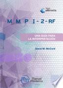 MMPI-2-RF Una guía para la interpretación