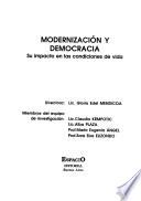 Modernización y democracia