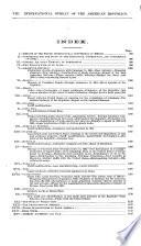 Monthly Bulletin of the International Bureau of the American Republics