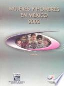 Mujeres y hombres en México 2003. 7a. Edición