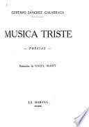 Musica triste