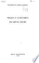 Negros e quilombos em Minas Gerais