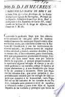 Nos D.D.Jayme Creus y Martí por la gracia de Dios y de la Santa Sede Apostolica Arzobispo de la Santa Metropolitana Iglesia de Tarragona, Primado de las Españas, Caballero Gran Cruz de la Real y distinguida órden Española de Carlos III, condecorado con la Cruz de S.Jorge de Alfama, del Consejo de S.M. ...